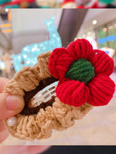 Women Cartoon Snowman Elk Hair Clip